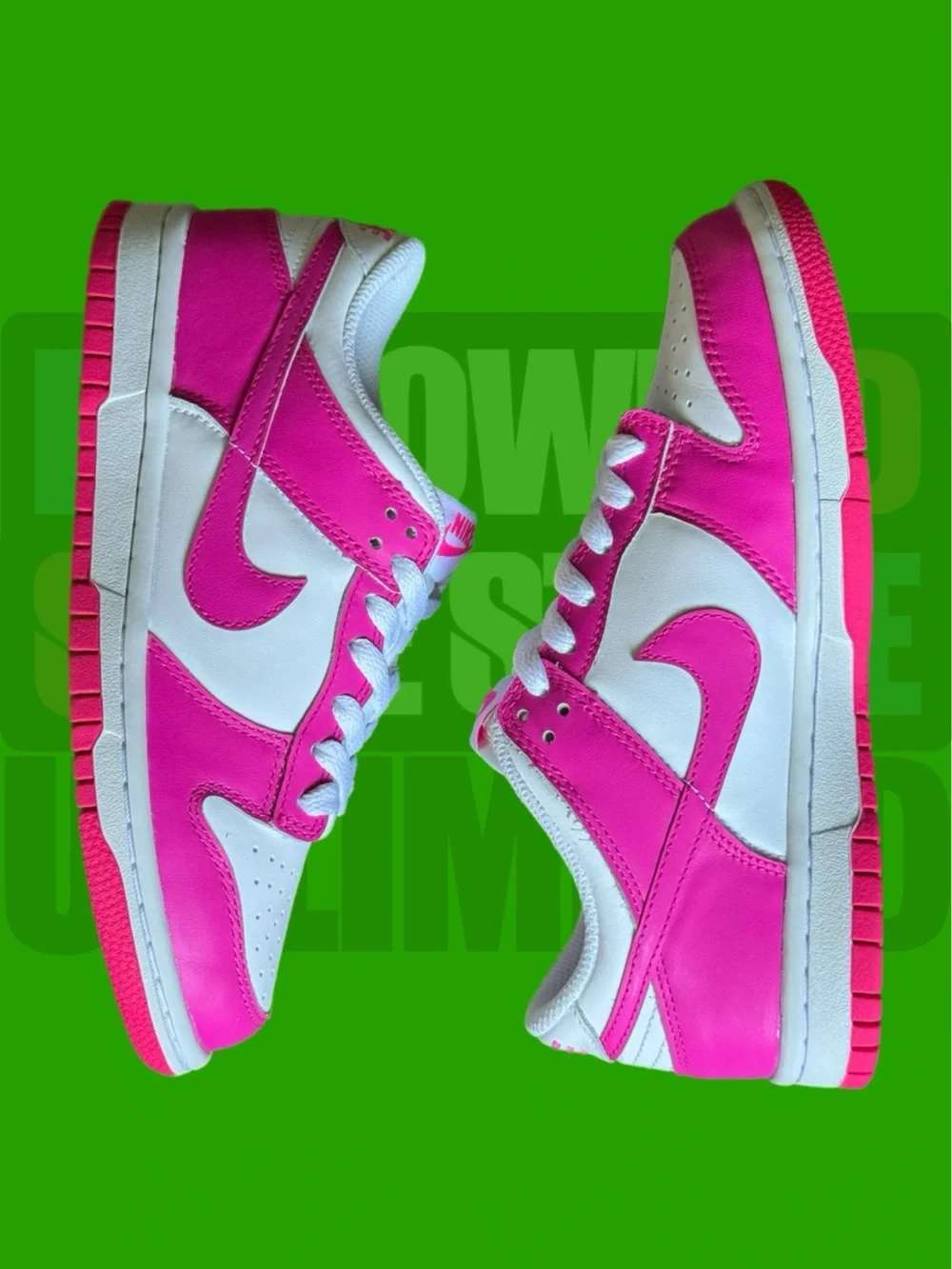 Nike Dunk Low GS ‘Laser Fushsia’